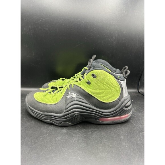 Nike x Stussy Air Penny 2 \'Vivid Green\' Men’s Size 9 (DX6933-300) main image 6